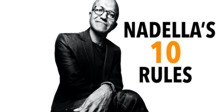 10 Success Lessons From Satya Nadella – “Microsoft Boss” For Entrepreneurs