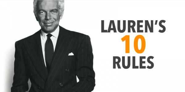 The Rags-to-Riches Story of Ralph Lauren