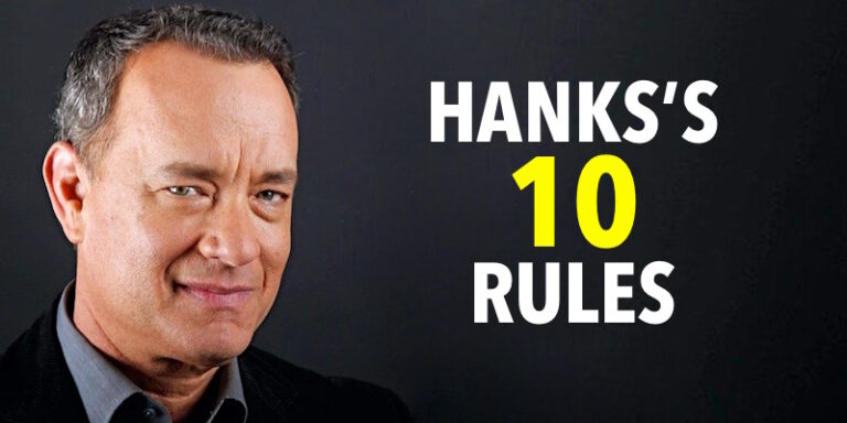 10 Success Lessons From Tom Hanks – “Actor, Filmmaker” For Entrepreneurs