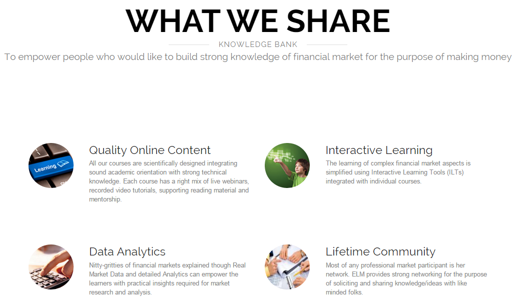 Online interactive financial education platform-Elearnmarkets,taking financial training to the next level!