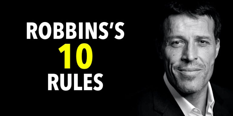 10 Success Lessons From Tony Robbins – “Life Coach, Motivational Speaker” For Entrepreneurs