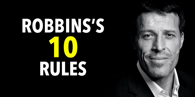 10 Success lessons from Tony Robbins – “Life Coach, Motivational Speaker” for entrepreneurs