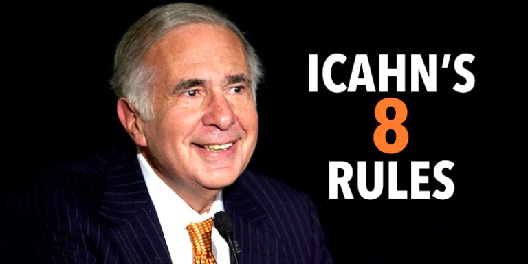 8 Success Lessons From Carl Icahn – “Self-Made Billionaire” For Entrepreneurs