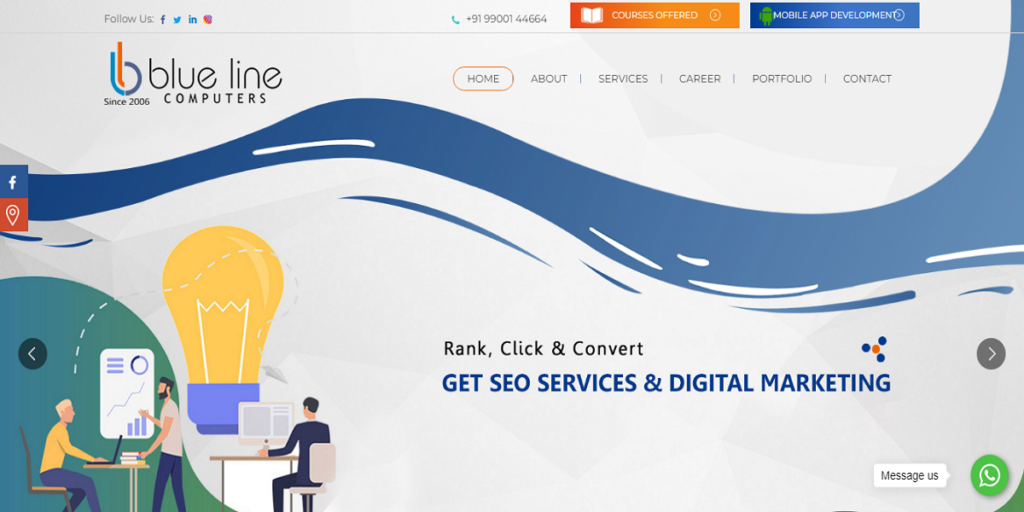 Blueline Computers Best Digital Marketing Agencies In Mangalore
