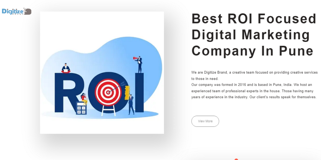 Digitize Brand Best Digital Marketing Agencies In Pune
