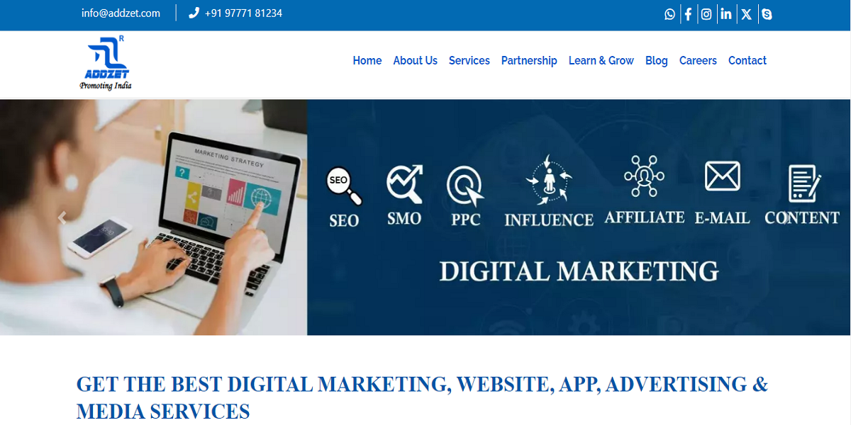 Addzet Advertising & Media Best Digital Marketing Agencies In Bhubaneshwar