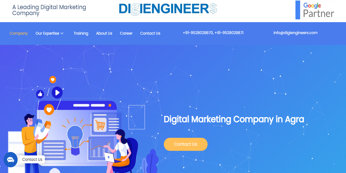 Digiengineers Best Digital Marketing Agencies In Agra