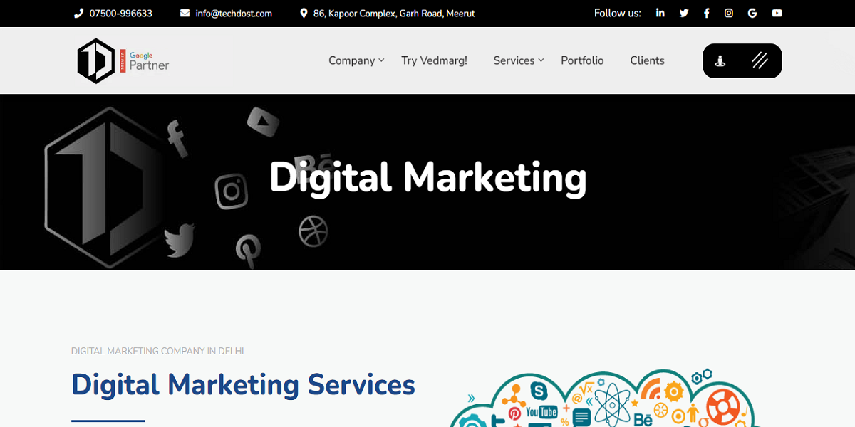 TechDost Best Digital Marketing Agencies In Meerut