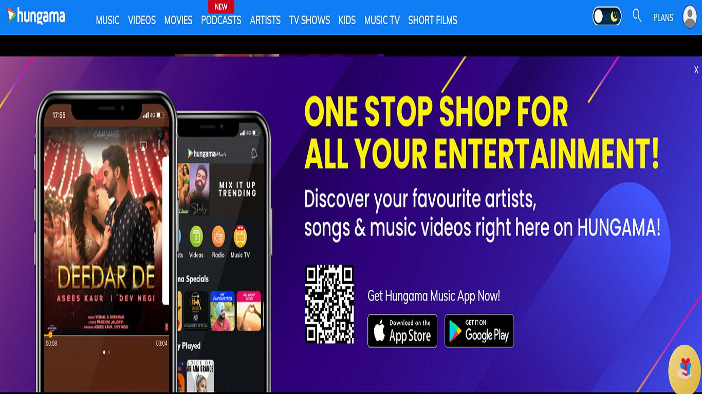 Hungama Music Top Music Apps In India