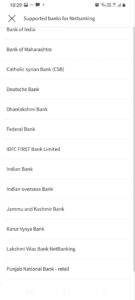 List Of Banks