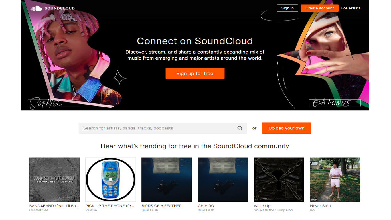 SoundCloud Best Music Apps In India
