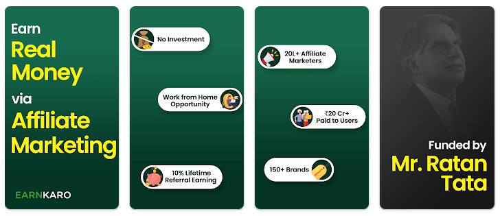 EarnKaro Best Money Earning App For Affiliate Marketing In India